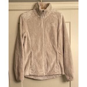Women’s Sz XS North Face Osito ll Cream Fleece Jacket Full Zip